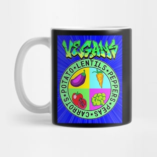 vegan graffiti Mug
